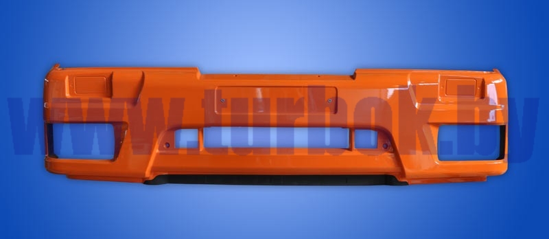 Облицовка буфера рестайлинг цвет 00090-оранжевый