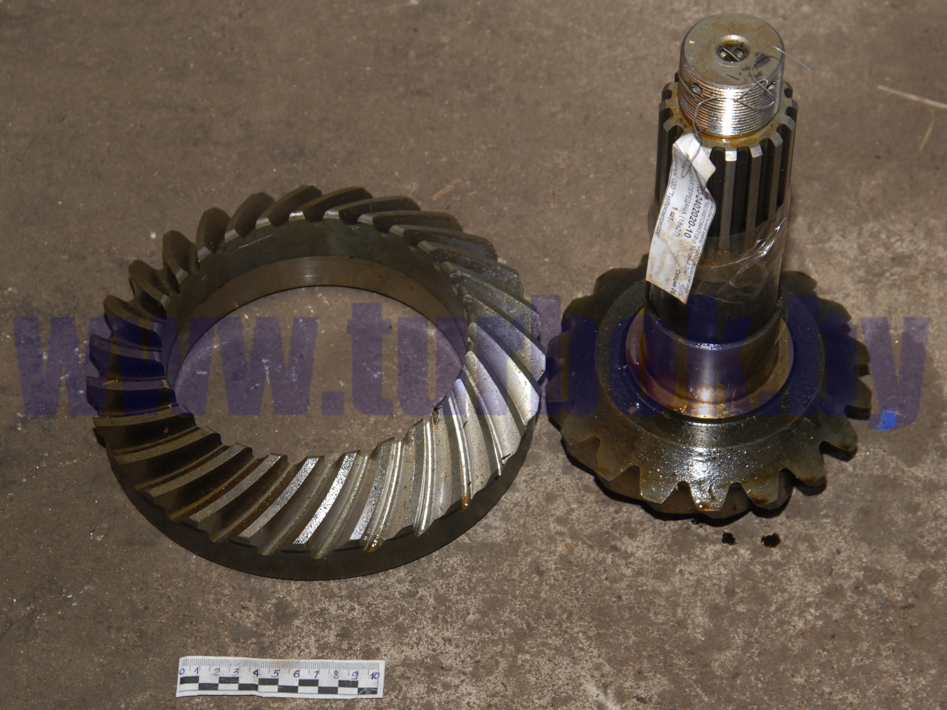 Коническая передача (18х27)