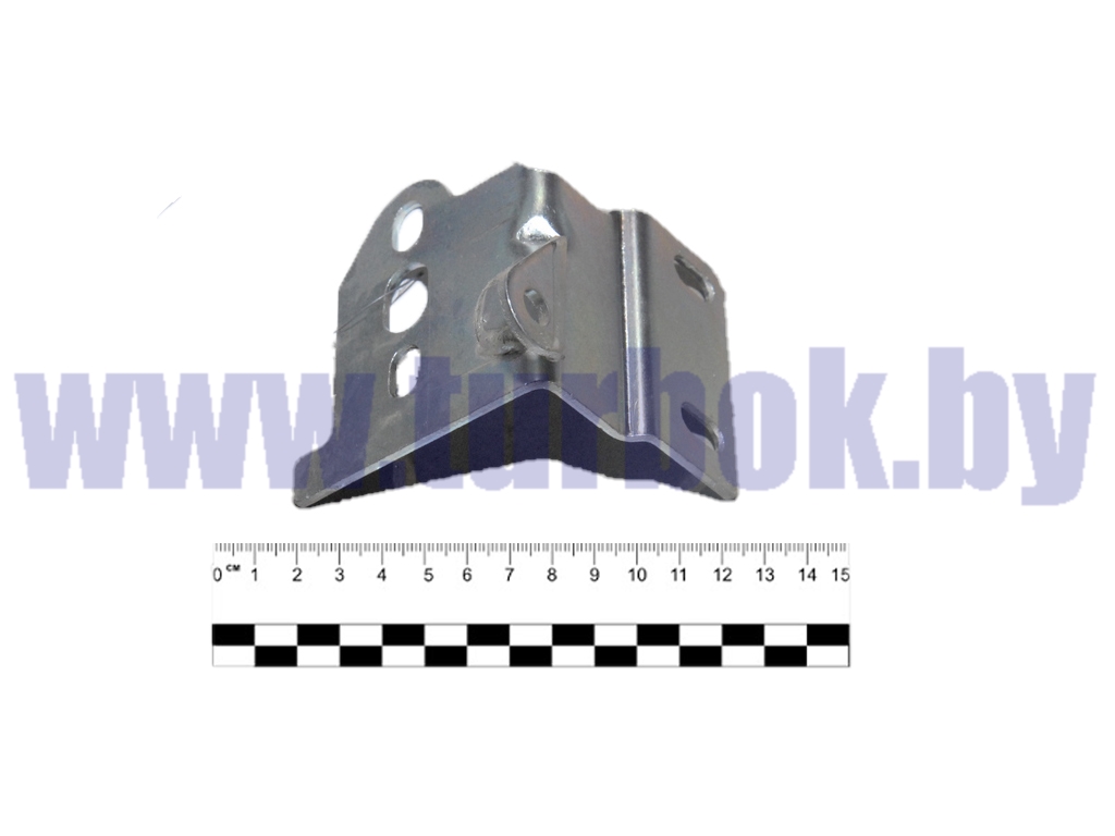 Кронштейн замка капота в сборе левый