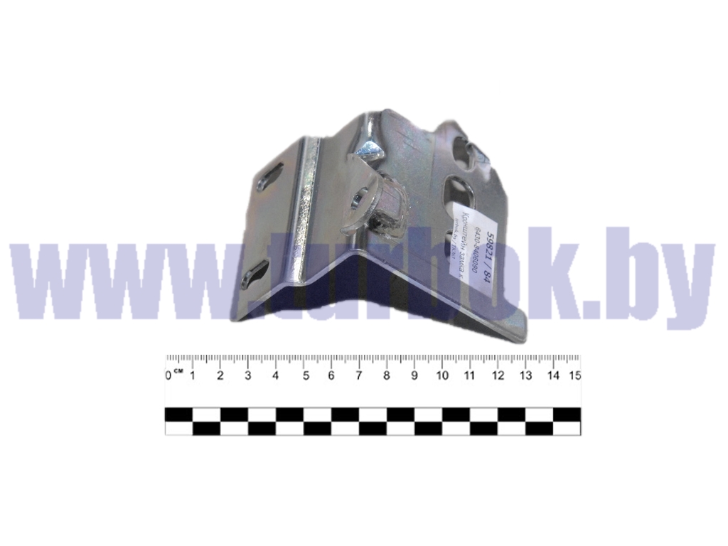 Кронштейн замка капота в сборе правый