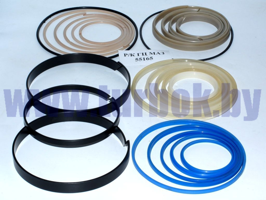 Рем.комплект гидроцилиндра подъёма кузова (без метал. колец) 55165/ГЦ111.02.020 1