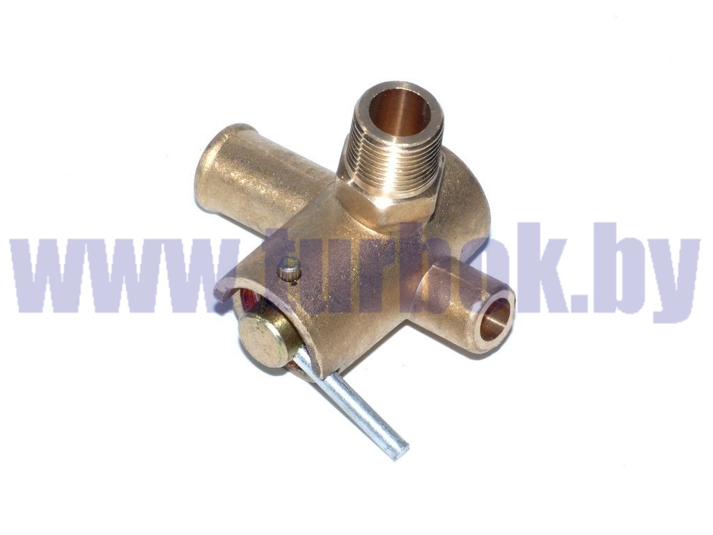 Краник отопителя (штуцер с резьбой)