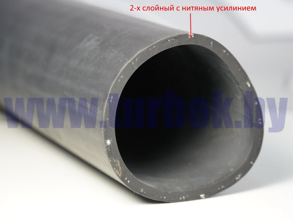 Шланг отводящий (патрубок радиатора нижний,L=370,D=70)