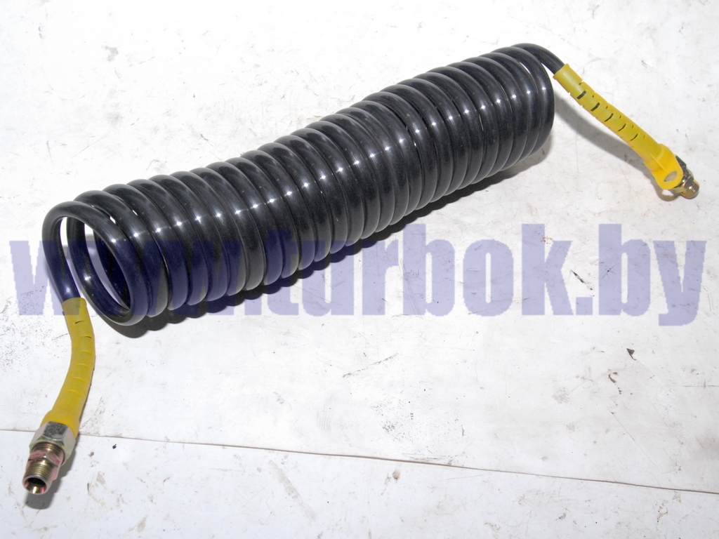 Кабель спиральный  (шланг М16*1,5 витой (L=7.5 м) красный