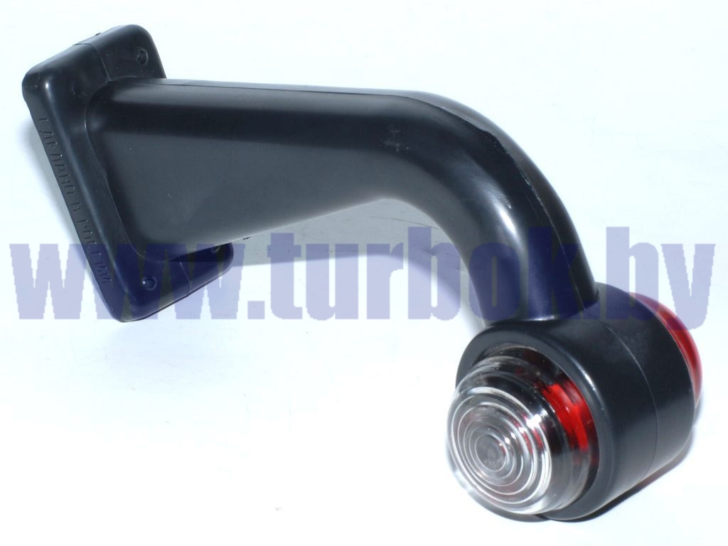 Фонарь боковой габаритов полуприцепов (рога) правый под бесцокольную лампу без лампочки