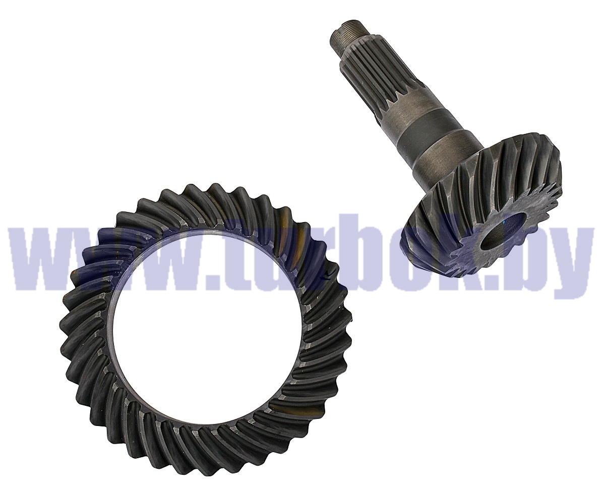 Шестерня ведущая среднего моста (комплект ) Z=35/21 зуб (5,11)