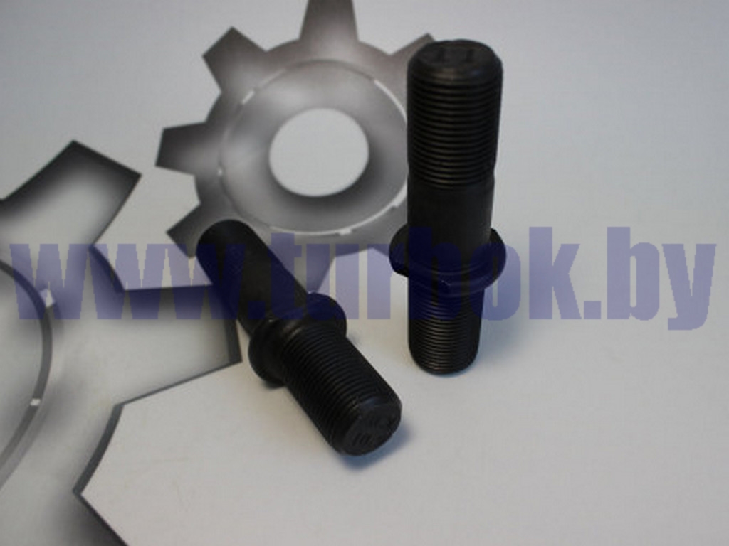 Шпилька крепления колеса УРАЛ правая М20, ТЕФЛОН (НВ 10.9)