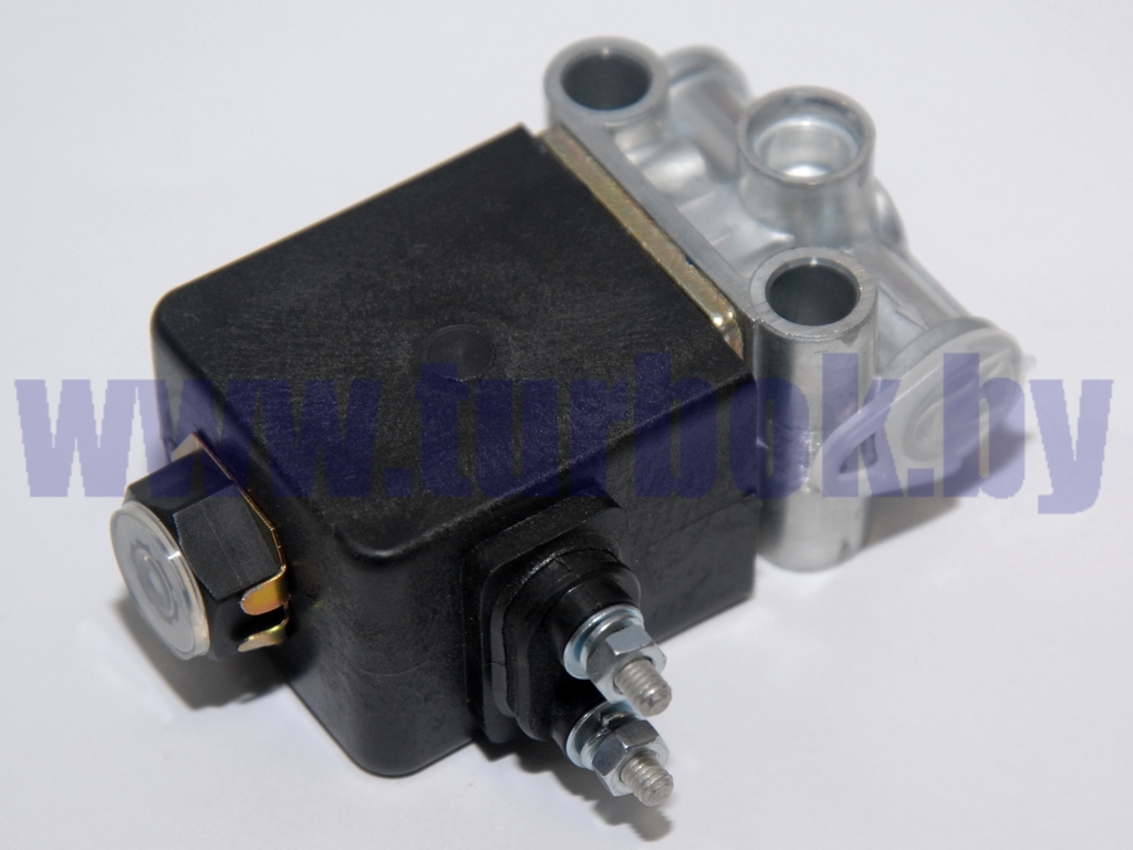 Клапан электромагнитный (НЗ,клеммы,К1/8,24В,Dу=3) БЕЛАЗ 24V