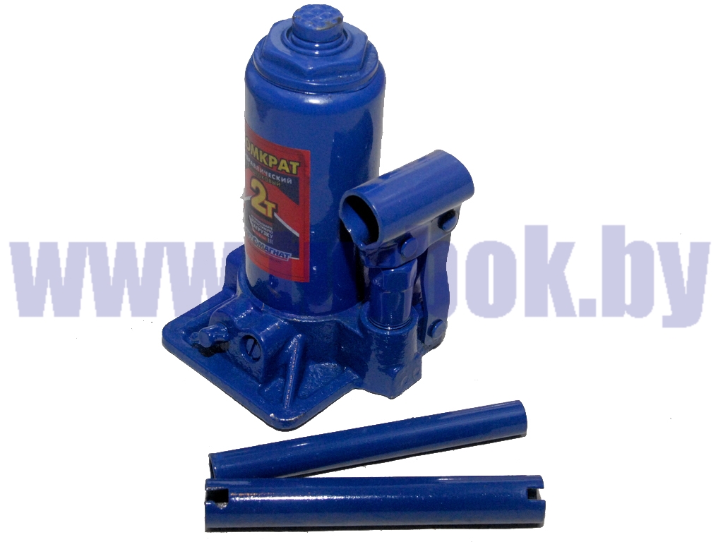 Домкрат гидравлический 02 т (2-плунжерный) 165-410 мм с предохранительным клапаном