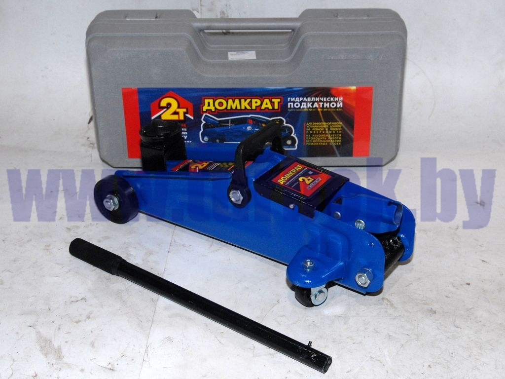Домкрат гидравлический 02 т (подкатной) 125-300 мм