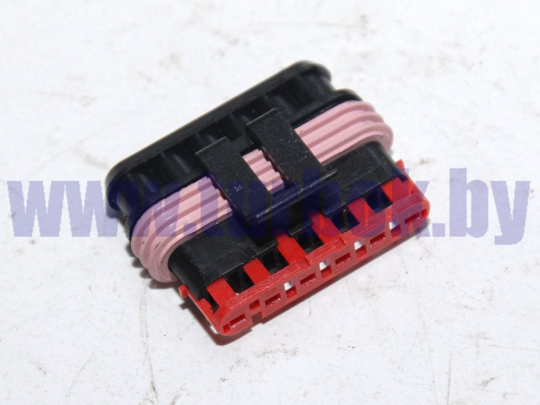 Штекер колодка 6-ти контактная гнездовая "папа" без провода