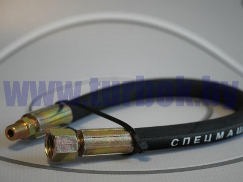 Шланг РВД (L=420, гайка 00, штуцер) г/цилиндра подъёма кабины МАЗ-4370, 5440,6430