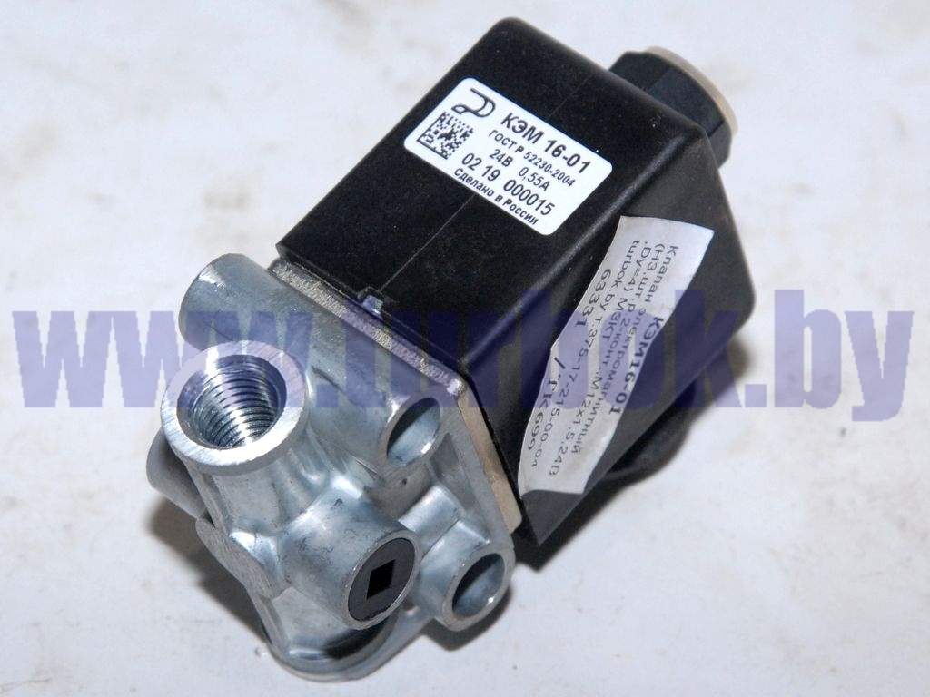 Клапан электромагнитный (НЗ,шт.р.2-конт.,М12х1,5,24В,Dу=4) МЗКТ