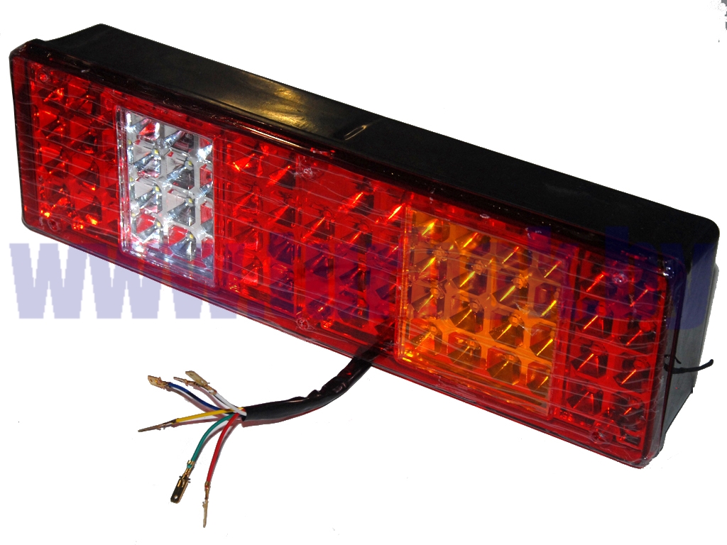 Фонарь задний шестисекционный без повторителя габарита правый на светодиодах с кабелем