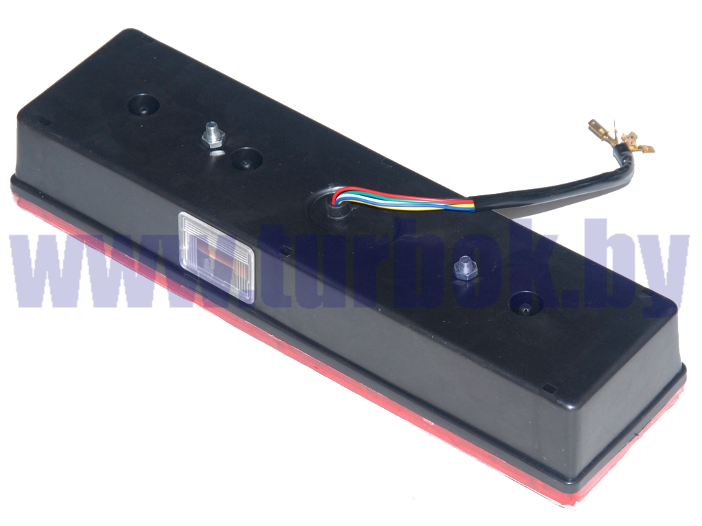 Фонарь задний шестисекционный без повторителя габарита левый на светодиодах с кабелем