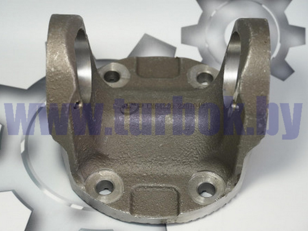 Фланец-вилка вала карданного 4 отв., под крестовину 7522, негладкий