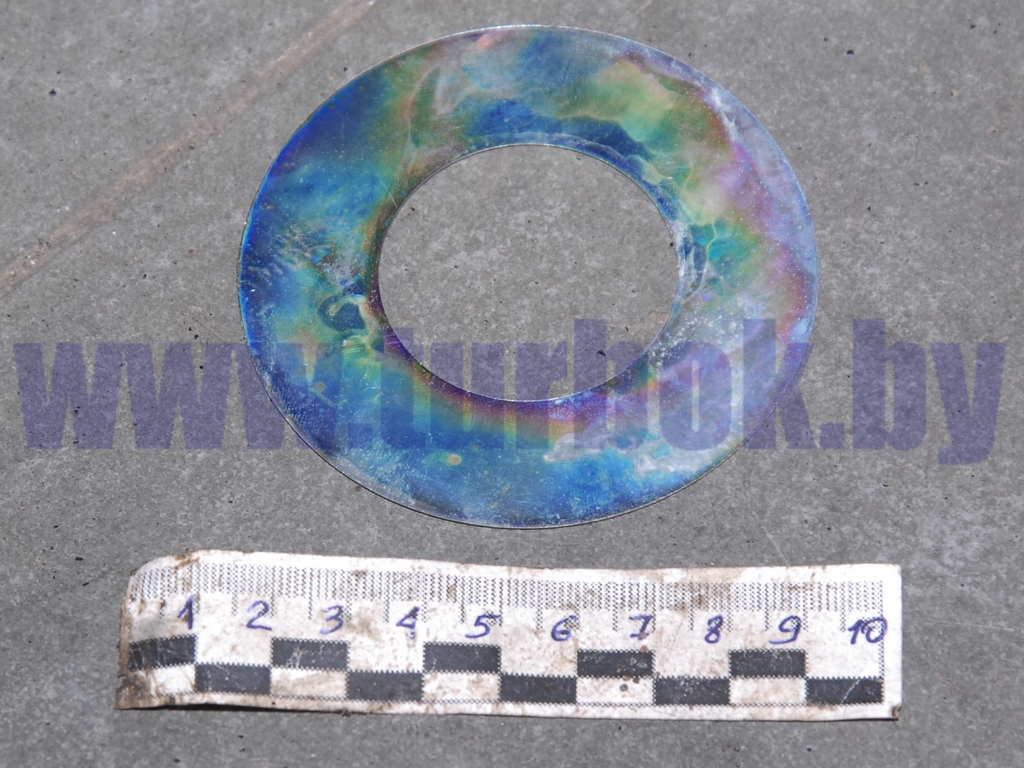 Шайба шкворня регулировочная