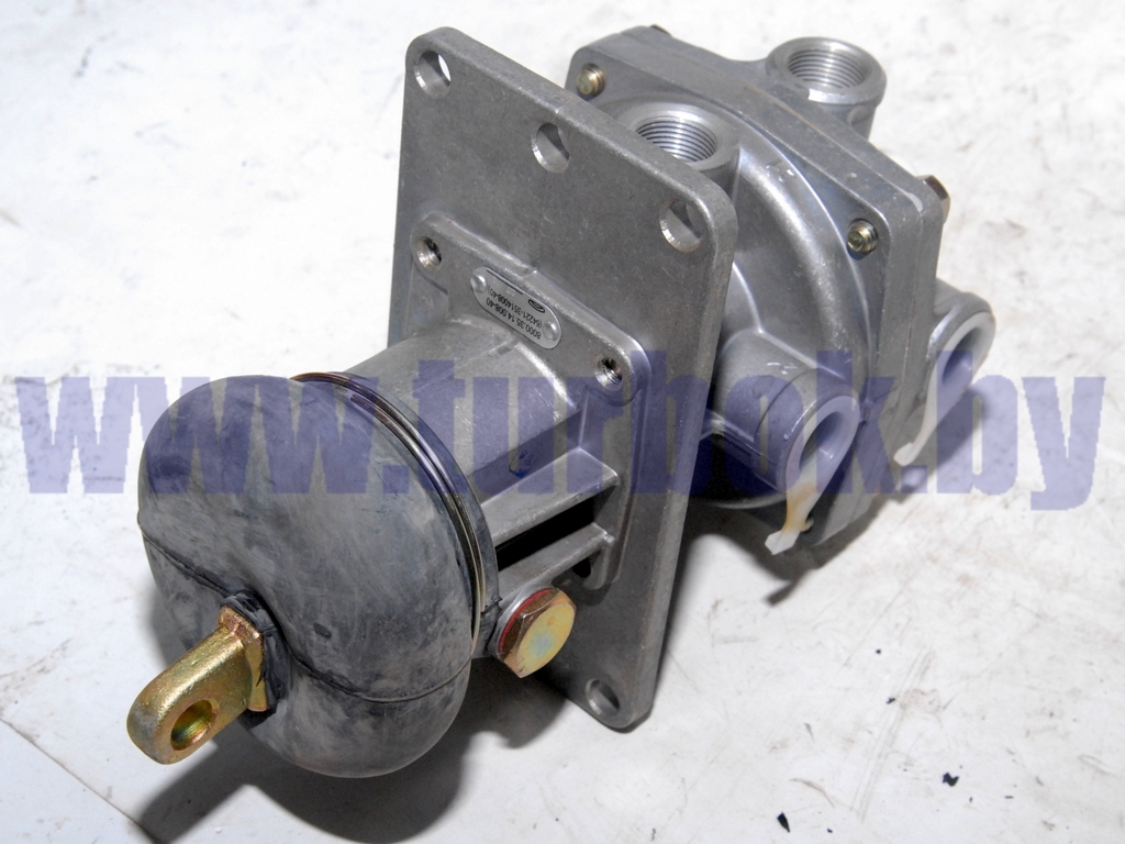 Кран тормозной 2-секционный с рычагом 8000351400840 БЕЛОМО