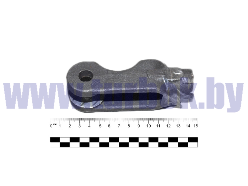 Вилка-тяга запора борта нового образца с левой резьбой