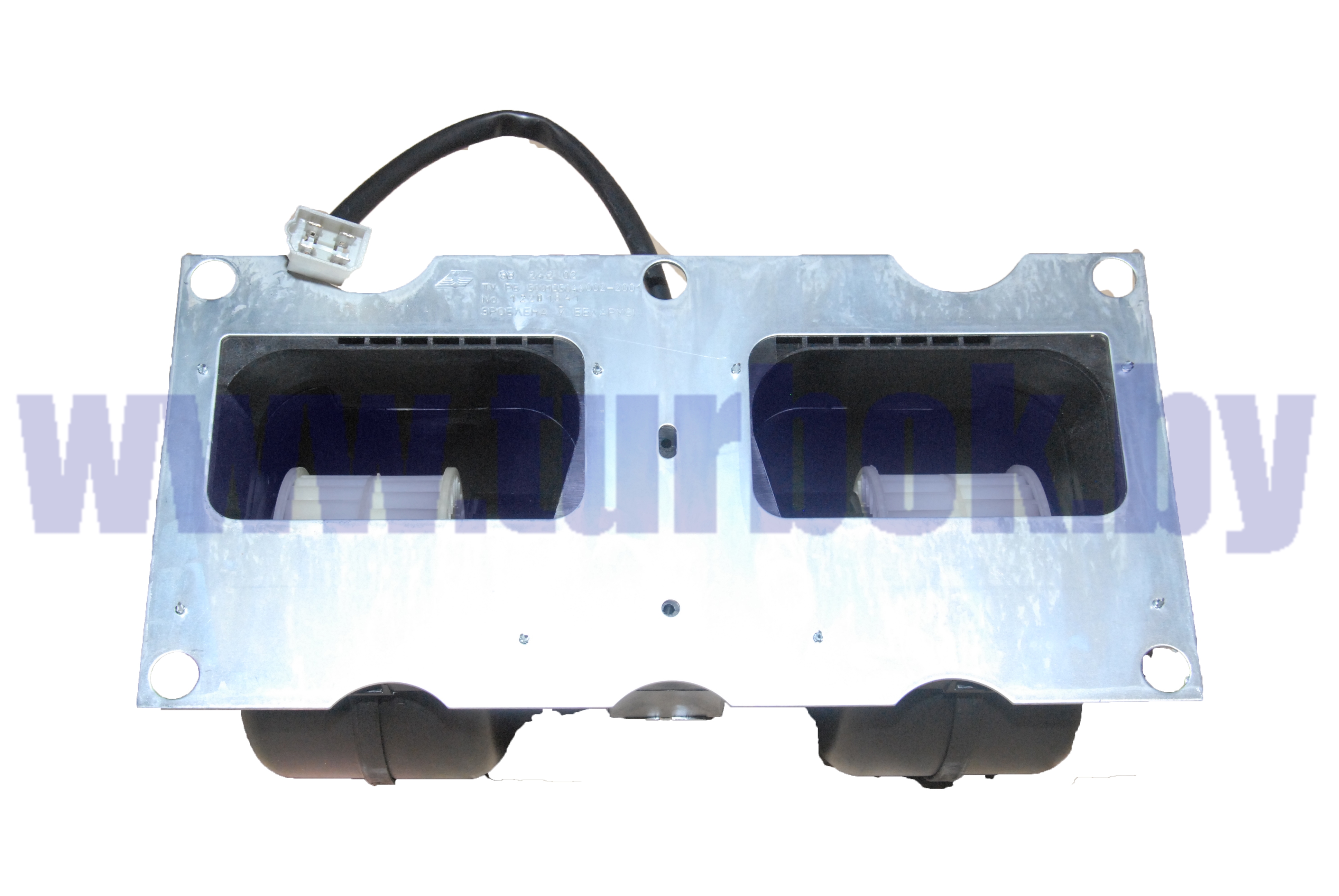 Блок вентиляторный отопителя (на 2 улитки) МАЗ-4370, 650119/ИЖКС.632546.004-01