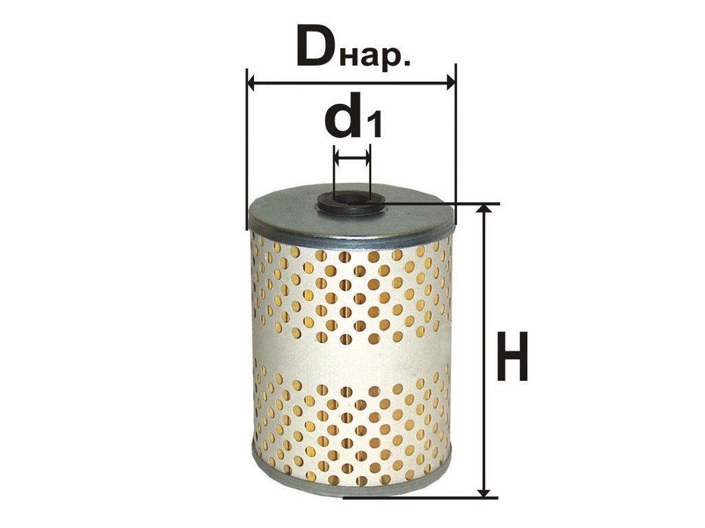 Элемент фильтрующий топлива Д-260 - Двигатели пр-ва ММЗ (тр-р МТЗ 1221, 1522)