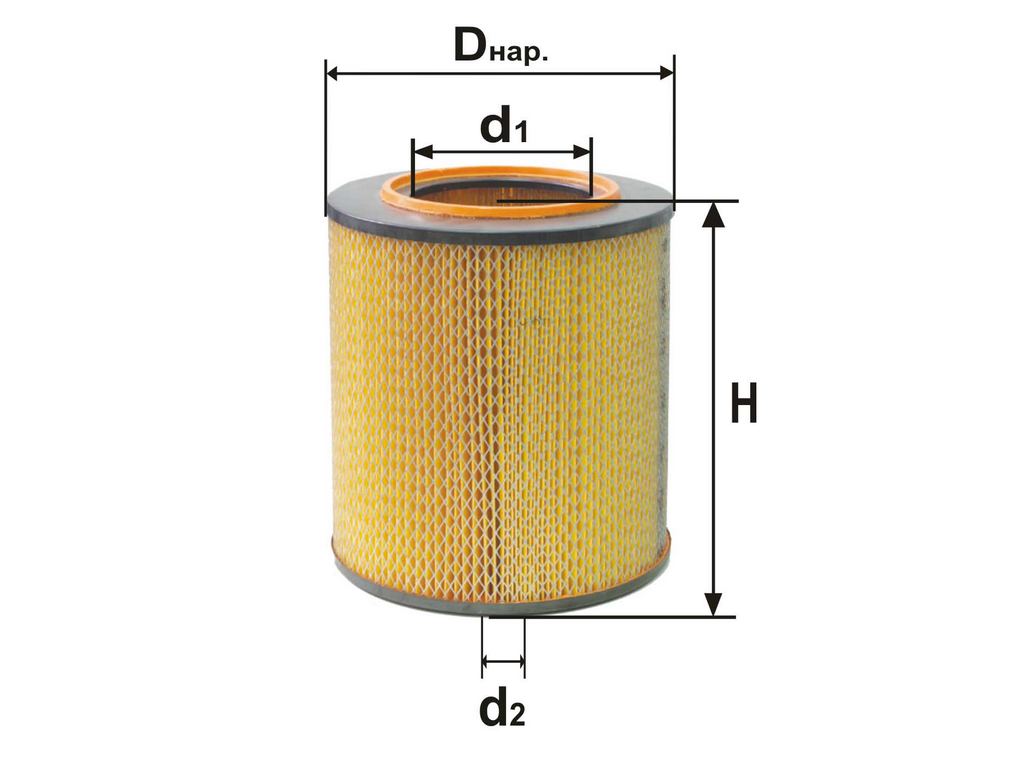 Элемент фильтрующий воздуха
