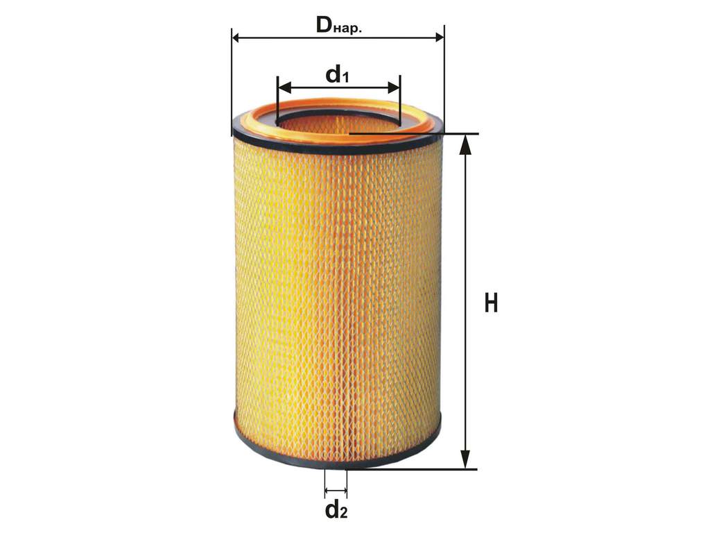 Элемент фильтрующий воздуха