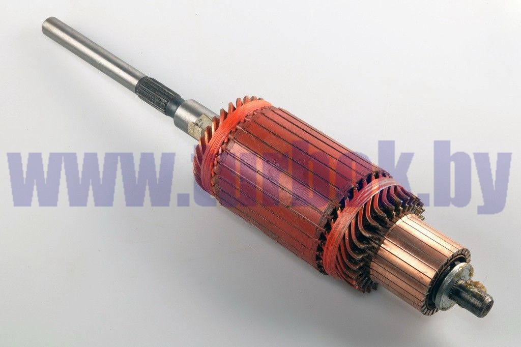 Якорь стартера г.Ржев для z=10 коллектор 50мм