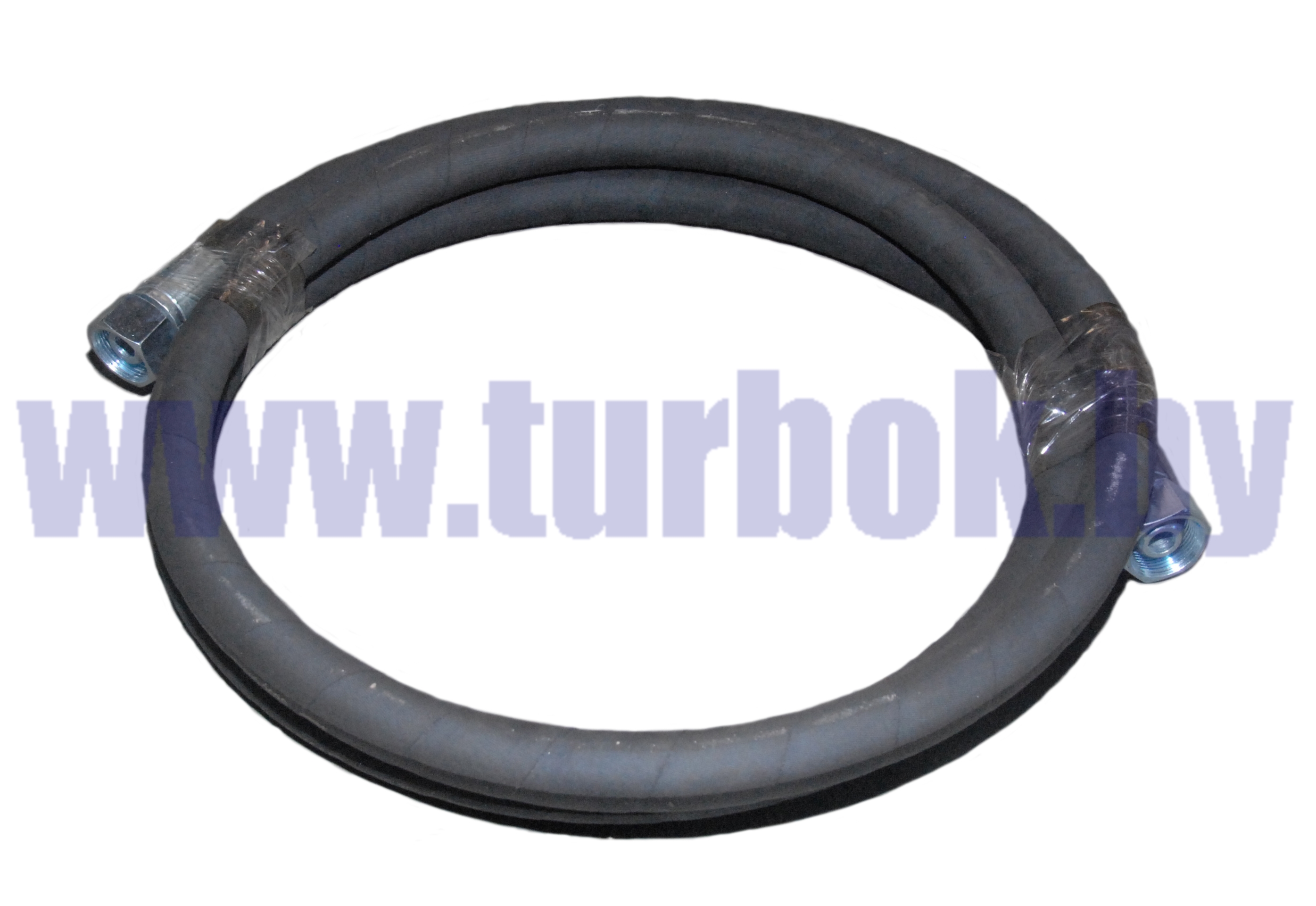 Шланг РВД (L=2770, гайка 32, гайка 32) от самосвала к  прицепу МАЗ-8571 (10 т.), МАЗ-8561(16 т.)