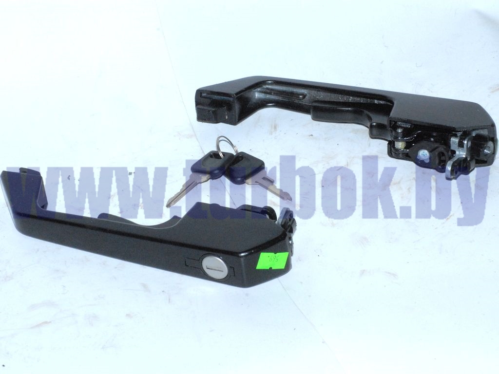 Комплект ручек наружных(2ручки с замком+2ключа) с/о