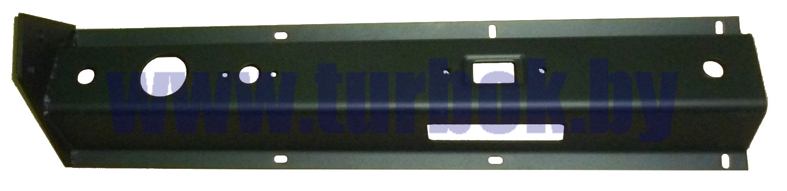 Кронштейн брызговика задний левый