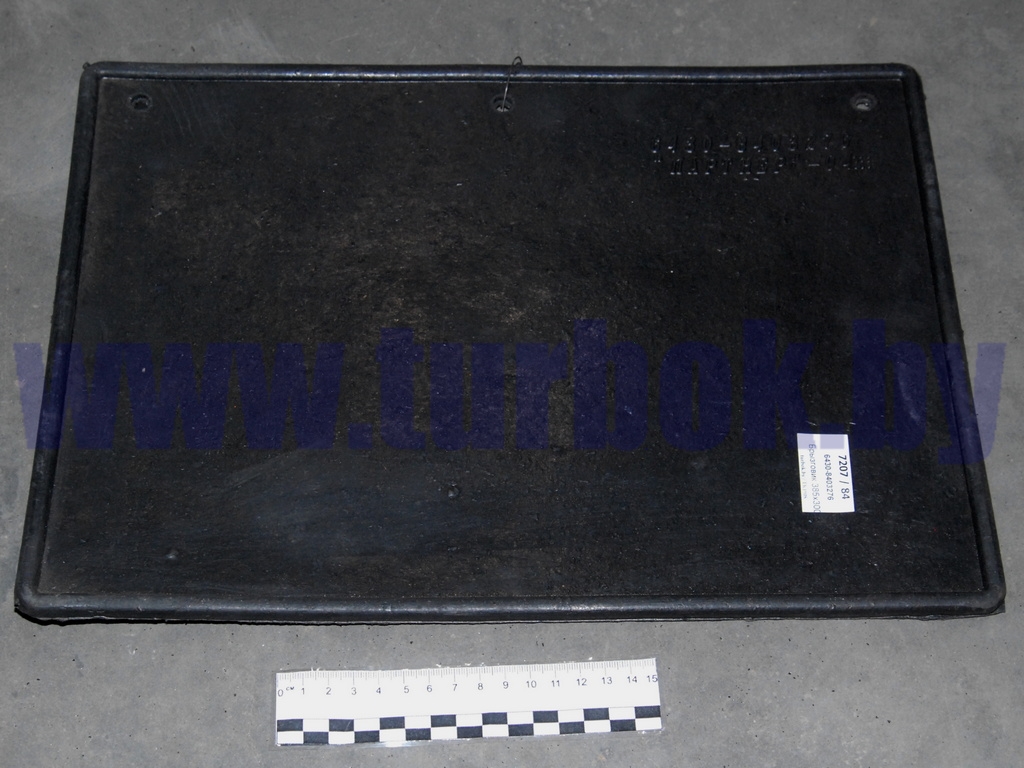 Брызговик 385х300 резиновый