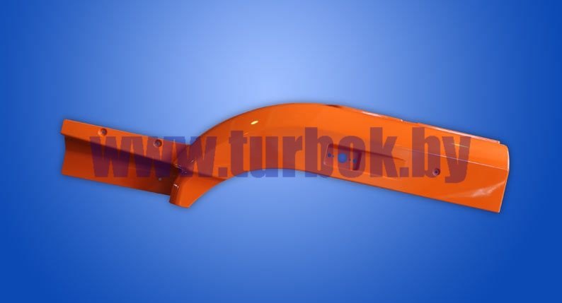 Панель крыла переднего передней части правая (рестайлинг) (цв.оранжевый-00090))