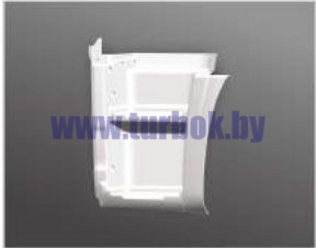 Щиток подножки правый